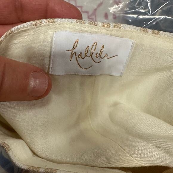 Hallelu Striped Mini Front Knot Skirt - Picture 3 of 5